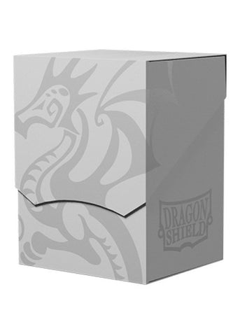 Dragon Shield | Deck Shell - Ashen White / Black | The Nerd Merchant