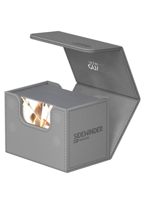 Ultimate Guard | Sidewinder Deck Case 80+ Monocolor Grey | The Nerd Merchant