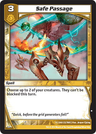 Kaijudo | Safe Passage - Level 3 (13GAU) | The Nerd Merchant