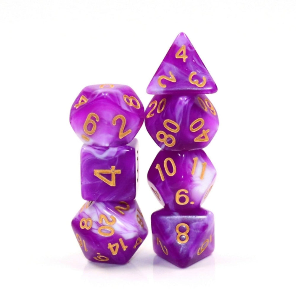 Foam Brain Games | Berry Cream RPG Dice Set | The Nerd Merchant