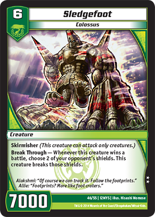 Kaijudo | Sledgefoot - Level 6 (12MYS) | The Nerd Merchant