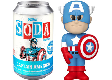 Funko Soda | Captain America - (Common) [Funko Soda] - [EUC] | The Nerd Merchant