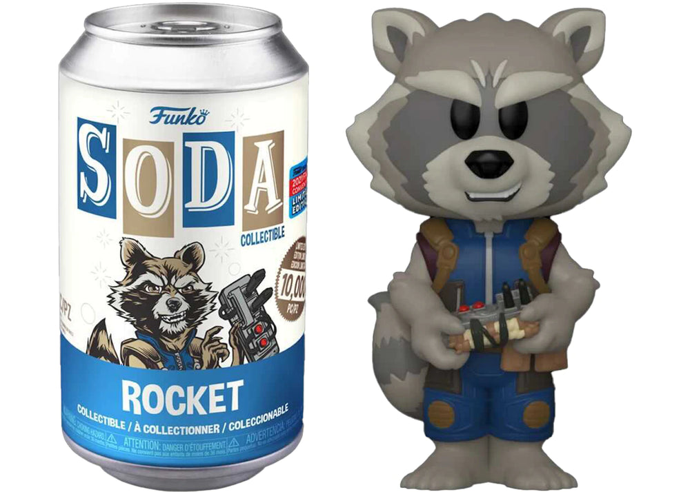 Funko Soda | Rocket [Fall Con] - (Common) [Funko Soda] - [EUC] | The Nerd Merchant