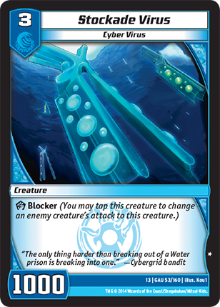 Kaijudo | Stockade Virus - Level 3 (13GAU) | The Nerd Merchant