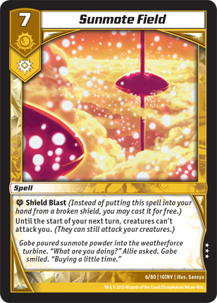 Kaijudo | Sunmote Field - Level 7 (10INV) | The Nerd Merchant