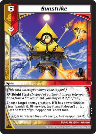 Kaijudo | Sunstrike - Level 6 (15VTX) | The Nerd Merchant