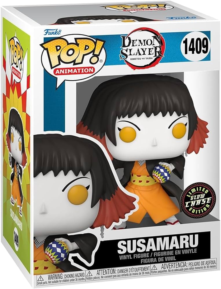 Pop! Vinyl | Susamaru (Chase) (Glow in the Dark) - Demon Slayer #1409 | The Nerd Merchant