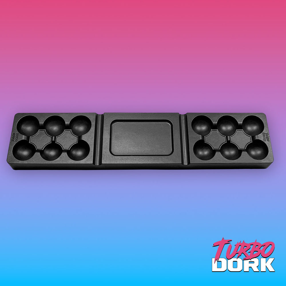 Turbo Dork Large Black Non-Stick Silicone Dry Palette