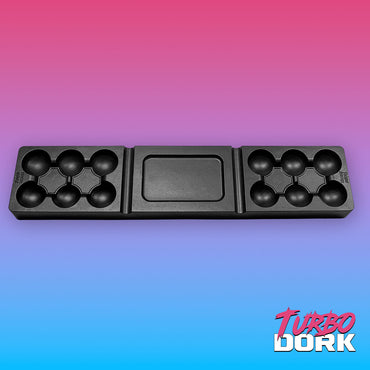 Turbo Dork Large Black Non-Stick Silicone Dry Palette