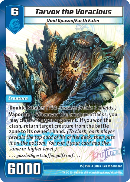 Tarvox the Voracious - Level 6 (15PRM3)