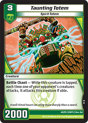 Kaijudo | Taunting Totem - Level 3 (12MYS) | The Nerd Merchant