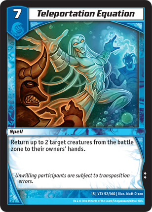 Kaijudo | Teleportation Equation - Level 7 (15VTX) | The Nerd Merchant