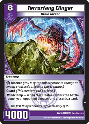 Kaijudo | Terrorfang Clinger - Level 6 (12MYS) | The Nerd Merchant