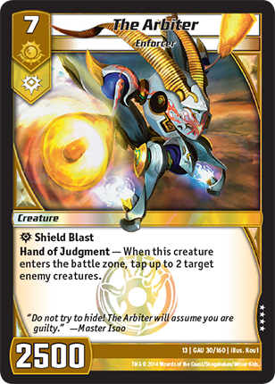 Kaijudo | The Arbiter - Level 7 (13GAU) | The Nerd Merchant