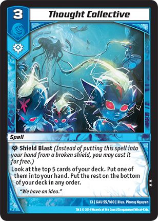 Kaijudo | Thought Collective - Level 3 (13GAU) | The Nerd Merchant