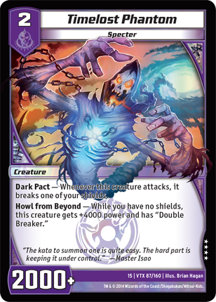 Kaijudo | Timelost Phantom - Level 2 (15VTX) | The Nerd Merchant