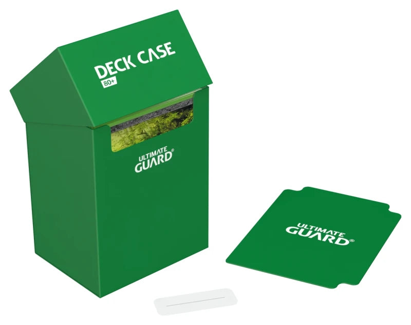 Ultimate Guard Deck Case 80+ Standard Green