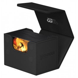 Deck Box | Sidewinder Deck Case 80+ Monocolor Black | The Nerd Merchant