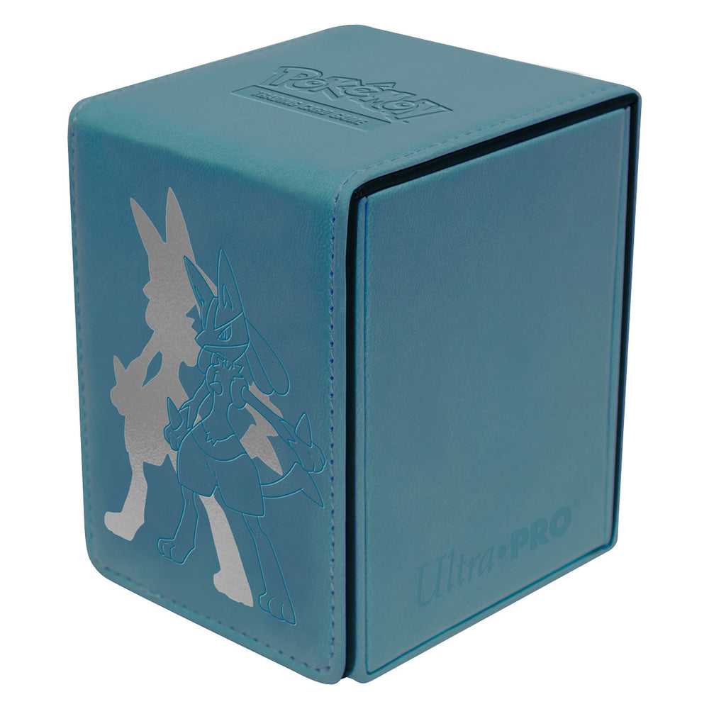 Ultra Pro | Alcove Flip Box Pokemon Elite Series Lucario | The Nerd Merchant