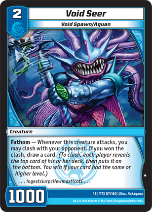 Kaijudo | Void Seer - Level 2 (15VTX) | The Nerd Merchant