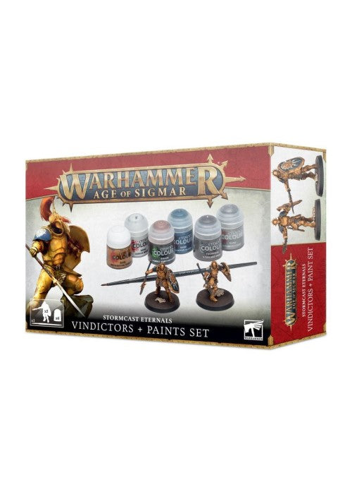 Warhammer 40k | Vindictors Paint Set - Stormcast Eternals [NIP] | The Nerd Merchant