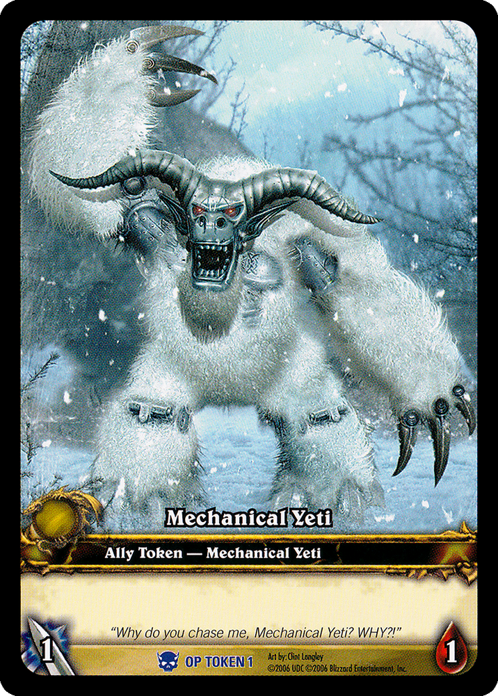 Mechanical Yeti - Token 1