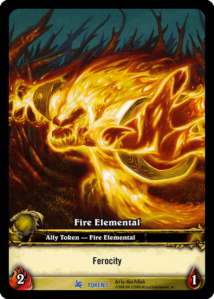 Fire Elemental - Token 5