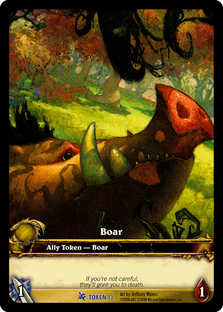 Boar - Token 13