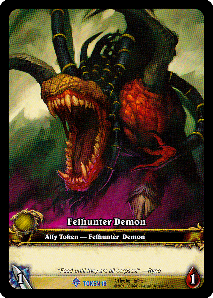 Felhunter Demon - Token 18