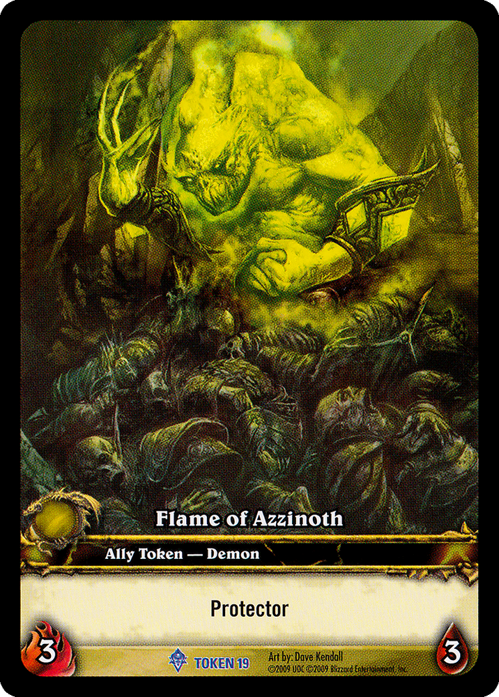 Flame of Azinoth (1) - Token 19
