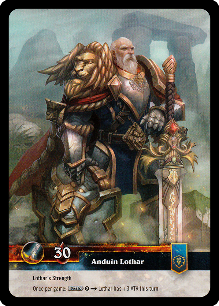 Anduin Lothar (Foil) - Timewalker Heroes 1/30