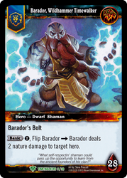 World of Warcraft TCG | Barador, Wildhammer Timewalker (Alt Art) - Timewalker Heroes 3/30 | The Nerd Merchant