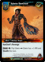World of Warcraft TCG | Edwin VanCleef (Foil) | The Nerd Merchant