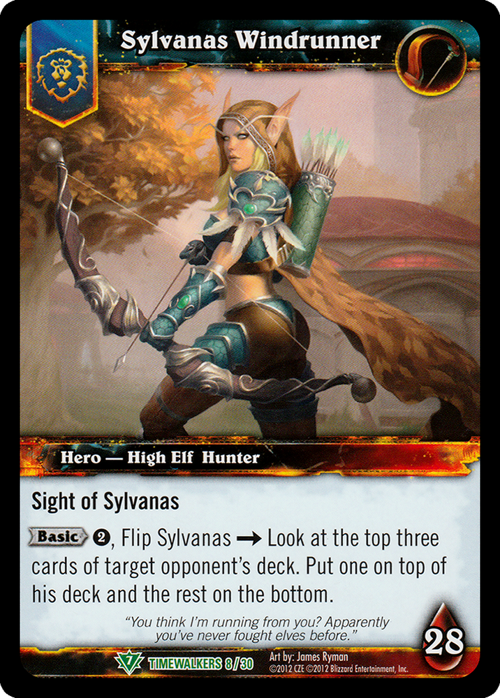World of Warcraft TCG | Sylvanas Windrunner (Foil) | The Nerd Merchant