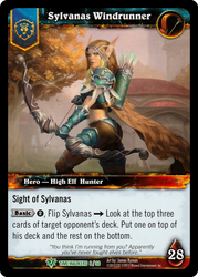 World of Warcraft TCG | Sylvanas Windrunner (Foil) | The Nerd Merchant