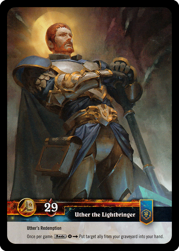 Uther the Lightbringer (Foil) - Timewalker Heroes 10/30