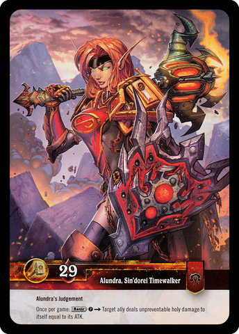 Alundra, Sin'dorei Timewalker (Foil) - Timewalker Heroes 11/30