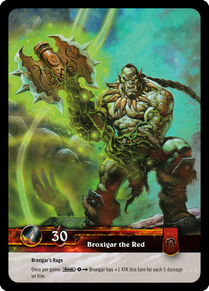 Broxigar the Red (Foil) - Timewalker Heroes 12/30