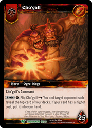 World of Warcraft TCG | Cho'gall (Foil) | The Nerd Merchant