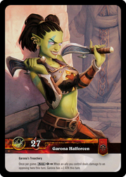 Garona Halforcen (Foil) - Timewalker Heroes 14/30