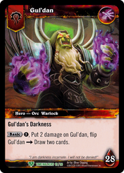 World of Warcraft TCG | Gul'dan (Alt Art) - Timewalker Heroes 15/30 | The Nerd Merchant
