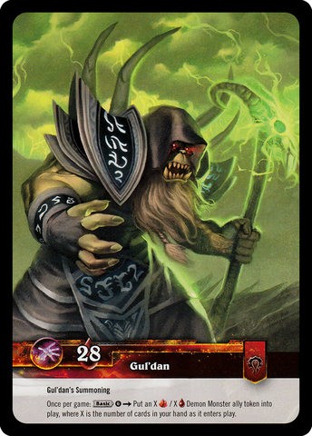 Gul'dan (Foil) - Timewalker Heroes 15/30
