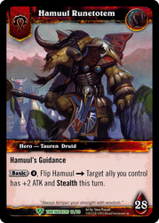 World of Warcraft TCG | Hamuul Runetotem (Alt Art) - Timewalker Heroes 16/30 | The Nerd Merchant
