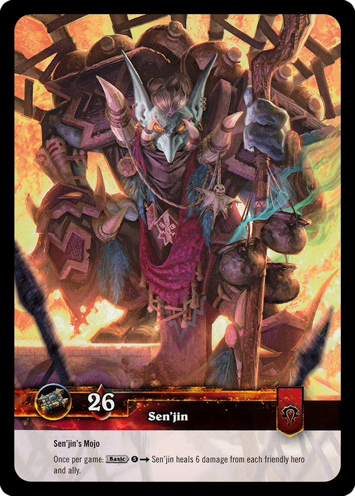 Sen'jin (Foil) - Timewalker Heroes 18/30