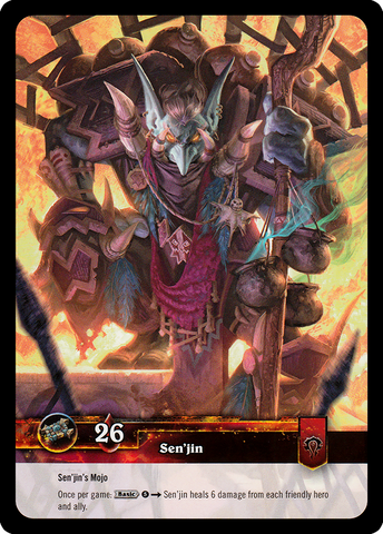Sen'jin (Foil) - Timewalker Heroes 18/30