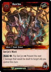 World of Warcraft TCG | Sen'jin (Foil) | The Nerd Merchant
