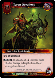 World of Warcraft TCG | Teron Gorefiend (Alt Art) - Timewalker Heroes 19/30 | The Nerd Merchant