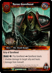 World of Warcraft TCG | Teron Gorefiend (Foil) | The Nerd Merchant