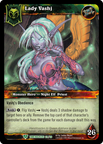 World of Warcraft TCG | Lady Vashj (Foil) | The Nerd Merchant