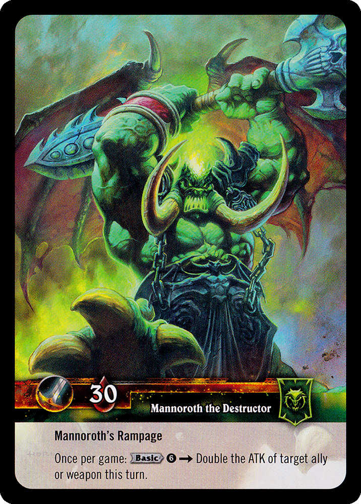 Mannoroth the Destructor (Alt Art) - Timewalker Heroes 25/30